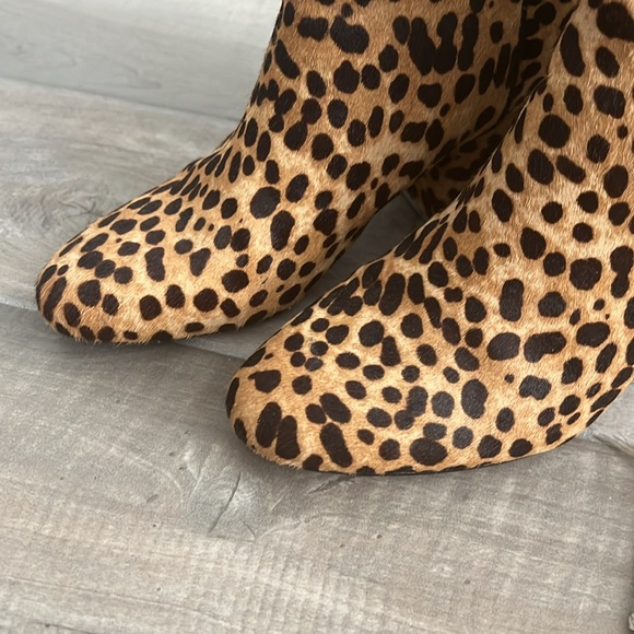 J.Crew Leopard Booties - Picture 2 of 5